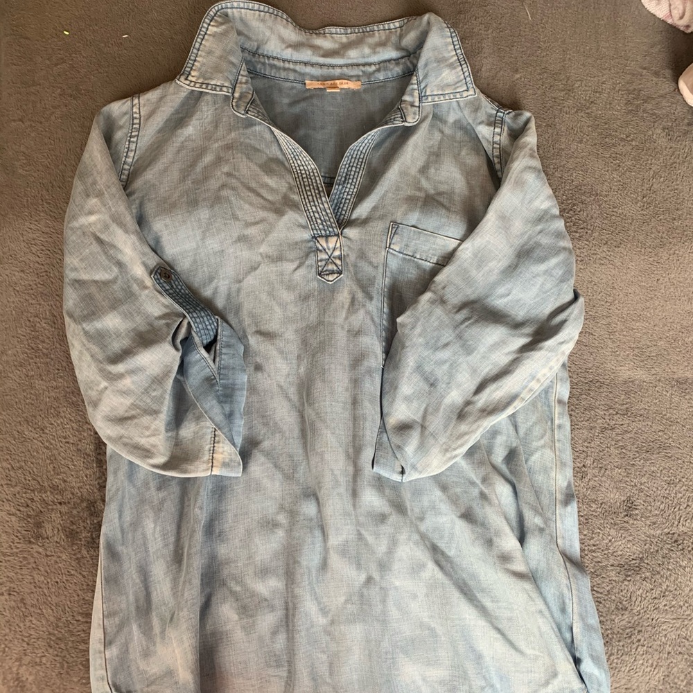 casual denim shirt